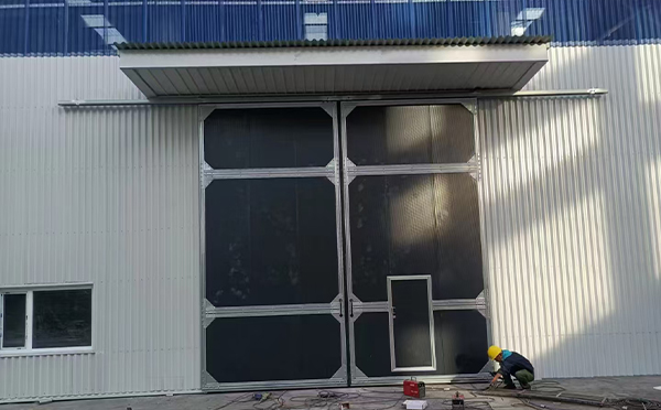 尉犁工业推拉门