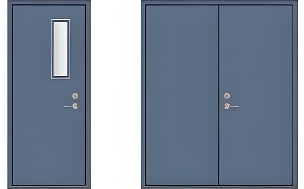 尉犁钢制防火门