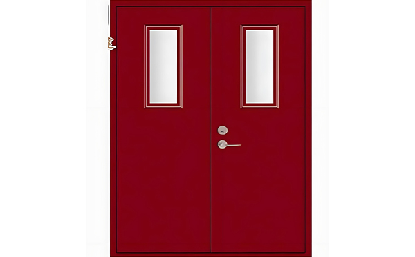 木质尉犁防火门 木质尉犁防火门