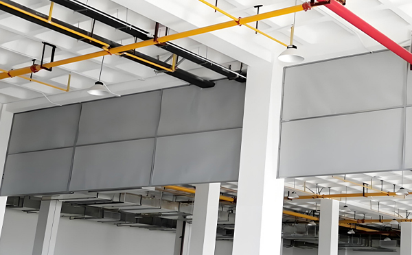 商场防烟分区常闭节点:尉犁挡烟垂壁高度与控制器接线图解 商场防烟分区常闭节点:尉犁挡烟垂壁高度与控制器接线图解