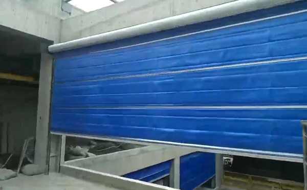 大型物流园区完成尉犁防火门整体安装工程